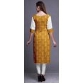 thumbnail image 4 of Bimba Robe Kurti Longue en Coton Imprimé Tunique Droite Robes pour Femmes Haut Indien-Moyen, 4 of 6