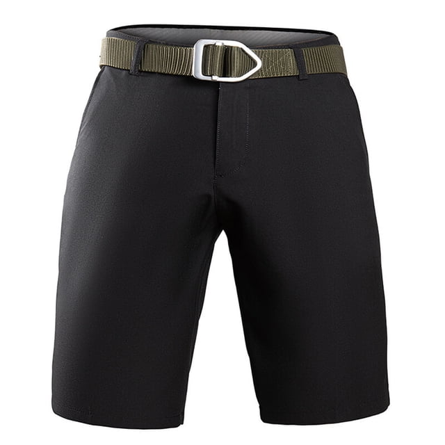 Styesk Shorts pour Hommes Couleur Unie Mode Décontractée Poches à Boutons