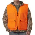 thumbnail image 1 of Gilet de couverture chasse orange vif pour jeunes Realtree, 1 of 7