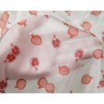 thumbnail image 4 of oneOone Silk Tabby Fabric Pomegranate Fruit Printed Fabric 1 Yard 42 Inch Wide, 4 of 4