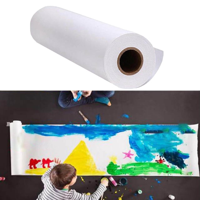 ruzhgo Distributeur de Rouleaux de Papier Artiste Support d'Atelier Chevalet Rouleau de Papier Enfant Peinture au Doigt
