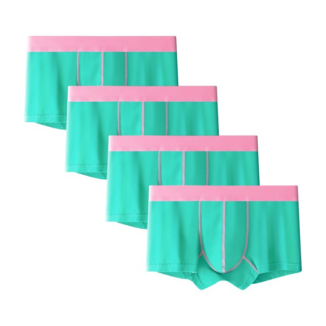 Plebaso Mens Boxer Briefs Cotton Stretch Comfortable Underwear Everyday Elastic Men's Boxers Multipacks