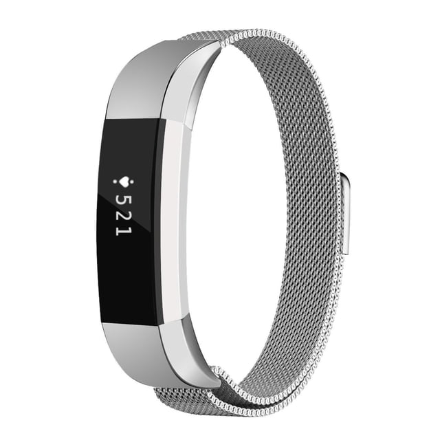 Bracelet Milanais à Boucle Magnétique en Acier Inoxydable pour Fitbit Alta / Alta HR