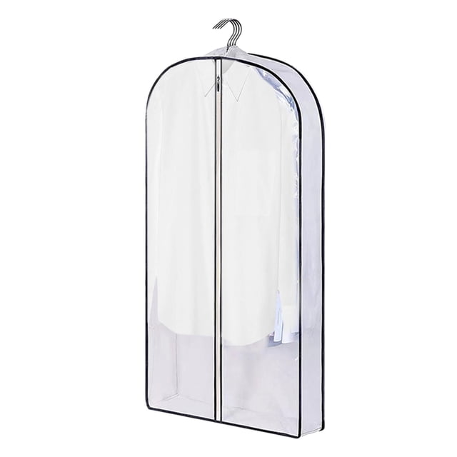 Birdeem Garment Bag Suit Bag for Closet Storage and Travel Foldable Garment Bag with Two Transparent Window for Hanging Clothes Travel Suit Bag for Suits Skirts Jacket
