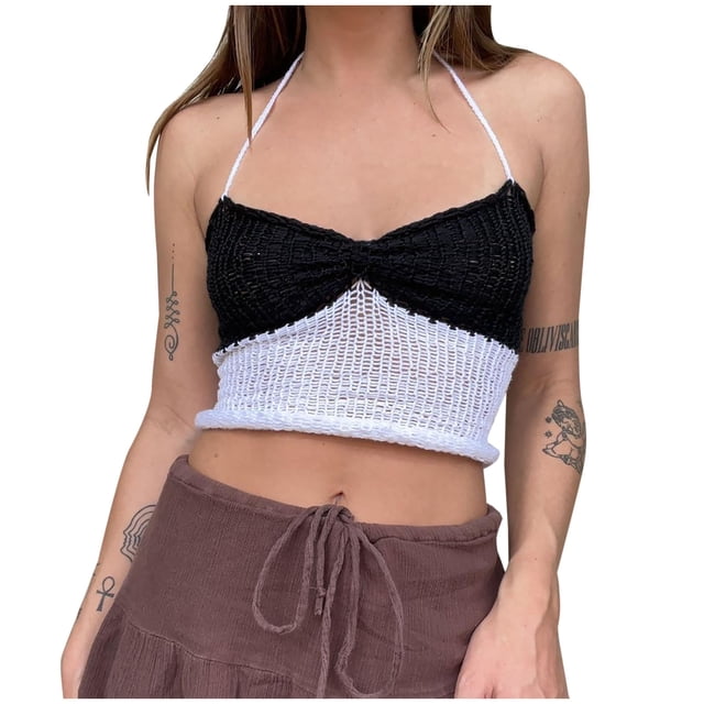 Cameland Camisoles Décontractées pour Femmes, Printemps Été, Couleur Unie Douce, Col Rond