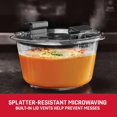 thumbnail image 3 of Rubbermaid Brilliance® Contenants de Conservation des Aliments Ronds et Rectangulaires Étanches, Ensemble de 12 Pcs, 3 of 6