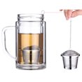 thumbnail image 1 of IFANLANDOR Metal Tea Strainer for Herbal Tea Infusing and Kitchen Use 1Pack, 1 of 7