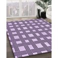 thumbnail image 3 of Ahgly Company Tapis de Zone Carré Lavable en Machine Intérieur Transitionnel Violet Jam Violet, 3 Pieds Carré, 3 of 7