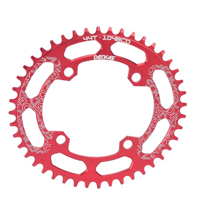 CAROOTU Chainring Narrow Wide Tooth Ultralight Aluminum Alloy Single Chainring Chainwheel For Bike Bicycle