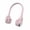 Pink, variant on Hanging Neck Fans Leafless Bladeless 3 Speeds Portable Strong Wind No Fibers Twisting Short Charging Long Use Beige