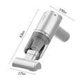 thumbnail image 3 of Dvkptbk 120W Handheld Vacuum Cleaner, Ultra, USB Rechargeable, Portable High Power Vacuum Cleaner, for Car, Household Cleaning Portable Vacuum Cleaners Cleaning Supplies, 3 of 7
