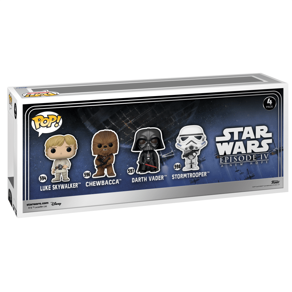 Pop Star Wars: New Classics 4PK(fl)