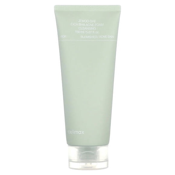 Celimax, Ji Woo Gae Cica BHA Acne Foam Cleansing, 5.07 fl oz (150 ml)