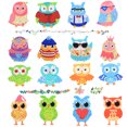 thumbnail image 1 of 5D DIY Diamond Sticker Set, Diamond Painting Set for Children Animals Diamond Sticker Kit for Adults Children Beginners ， 16 pieces, 1 of 6