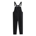 thumbnail image 4 of Timegard Overalls for Women Plus Size Loose Denim Jumpsuit Stretch Classic Jean Rompers with Pockets, 4 of 4