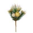 thumbnail image 1 of Holiday Time 9IN Gold Fruit With Pine Pick, 1 of 4