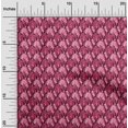 thumbnail image 2 of oneOone Tissu Polyester Spandex Rose Abstrait Matériel de Robe Tissu Imprimé Tissu au Mètre 56 Pouces de Large, 2 of 5
