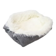 Binwennn Cat Beds For Indoor Cats Washable Dog Crate Bed Calming Dog Bed Cat Bed Warming Pet Bed For Small Medium Dogs And Cats Outdoor Dog Travel Puppy Training Pad Cat Scratching Post Large Dog Bed
