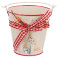 thumbnail image 3 of 1Pc Decorative Iron Flowerpot Bucket Creative Flower Holder Home Adornment Prop, 3 of 8