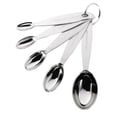 thumbnail image 1 of Cuisipro 5-Piece Stainless Steel Measuring Spoon Set, 1 of 3