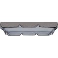 thumbnail image 1 of Outdoor Swing Canopy Waterproof Top Cover Replacement, 77''x49'' Patio Canopy Cover for 2/3-Seater Swing Garden Porch Sunproof Awning Canopy All Weather Protection Easy Installation, Red, 1 of 7
