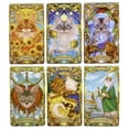 thumbnail image 4 of Cartes de Tarot Chat Neuf Vies Cartes de Tarot pour Débutants Cartes de Tarot Classiques avec des Significations Dessus Tarot pour Apprenants en Tarot, 4 of 9