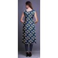 thumbnail image 4 of Bimba Kurti d'Été Sans Manches Imprimé Tunique Droite Robes pour Femmes, 4 of 6