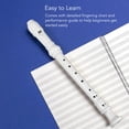 thumbnail image 3 of 8 Hole Recorder,Music Flute Lightweight Portable Descant Flauta Recorder ABS Clarinet For Students Kids, 3 of 8