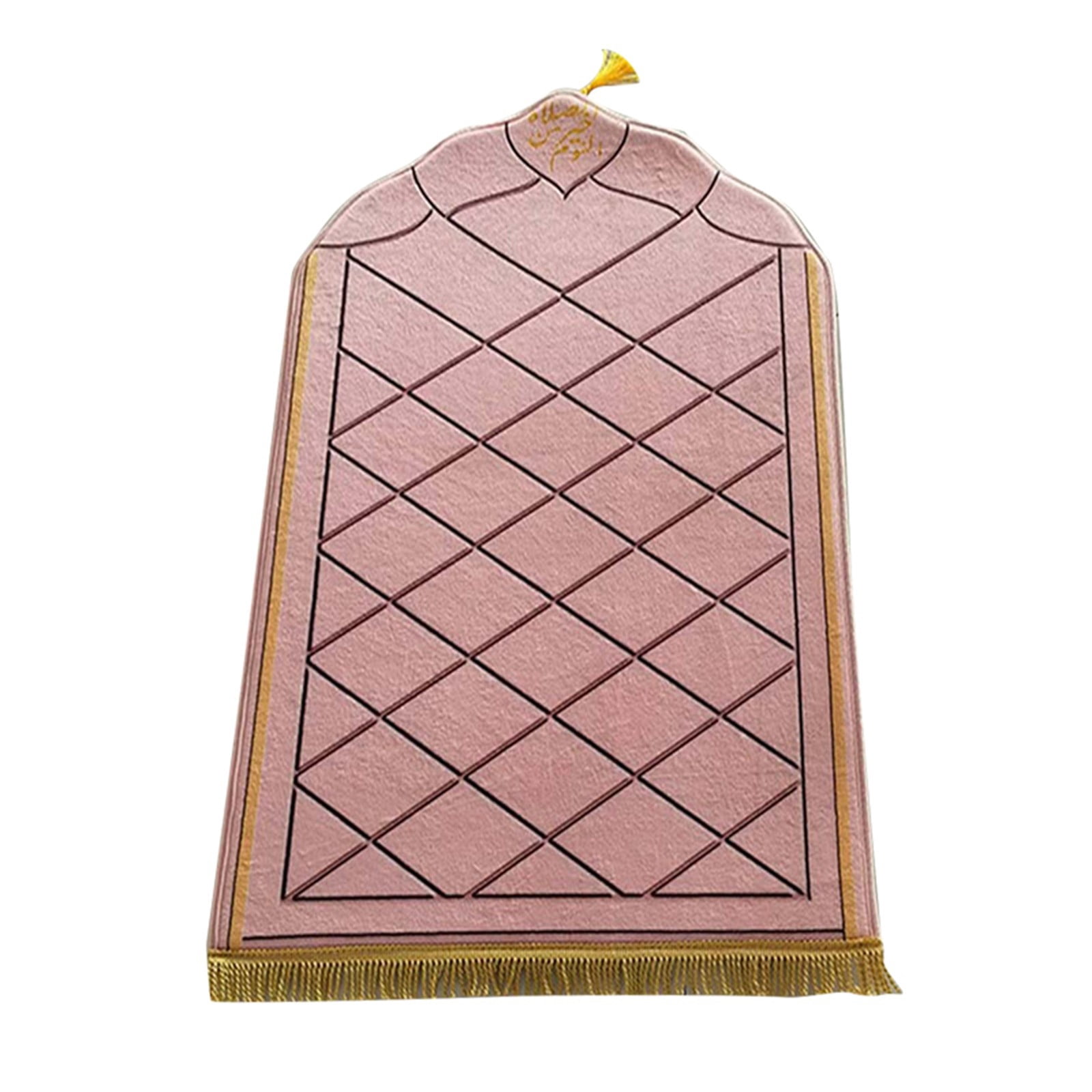 Binwennn Portable Prayer Rug: Thick Embossed Flannel Prayer Mat With Sponge Base For Indoor/Outdoor Use Hot Hands Blanket Thin Rugs for Living Room Throw Blanket for Women 8x8 Carpet Thick Blanket
