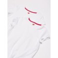 thumbnail image 4 of Hanes Girls Essential Tee 2-Pack, M, White, 4 of 9