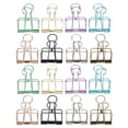 thumbnail image 3 of Gupbes Multi‑Color Binder Clips, Hollow Binder Clips, Firm For Office Kitchen, 3 of 8