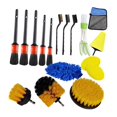 thumbnail image 3 of Abbracc Automotive Cleaning Brush Set Multipurpose for Dashboard, Wheel Detail Brush 17Pcs, 3 of 9