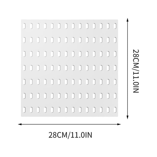 Cavity Panel Wall Display Decoration Perforation-free Tabletop Kitchen Household Storage Plastic Can Be Combined Shelving 1 tablet