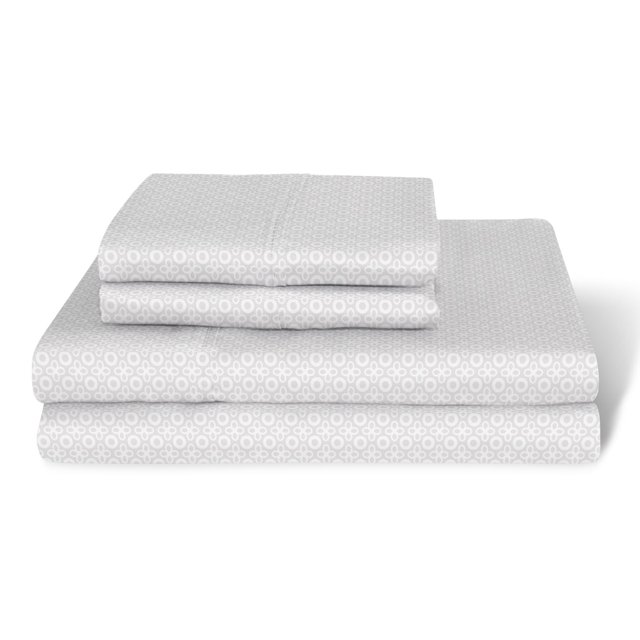 Feuilles de performance Serta Coolmax, ensemble de 4 pièces imprimées 300 TC