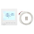 thumbnail image 2 of LCD Display Remote Control Programmable Thermostat, Timing Programmable Temperature Controller with NTC Sensor, 2 of 7