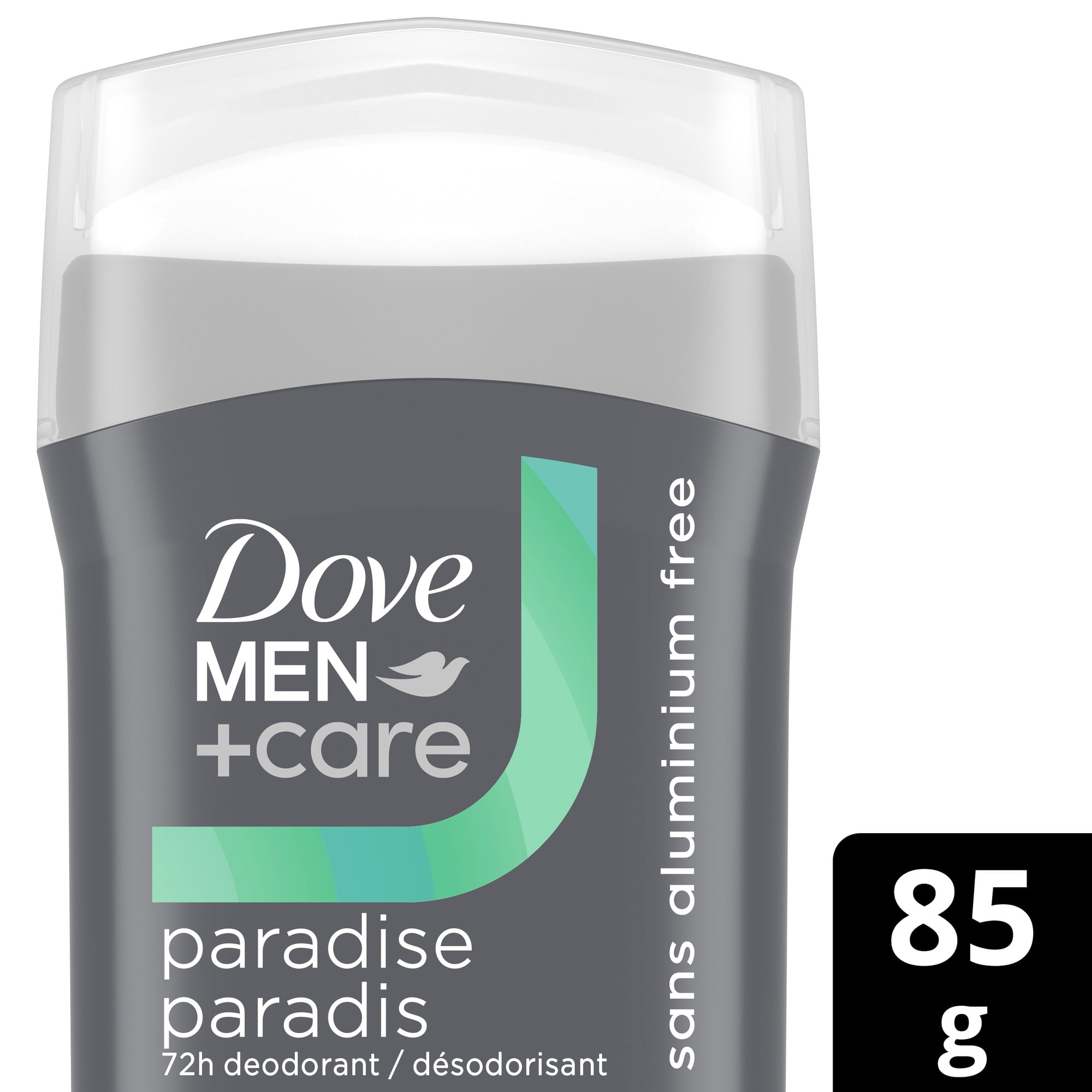 Dove Men+Care Désodorisant en Bâton Protection Anti-Odeurs 72 H Paradis, 85 g