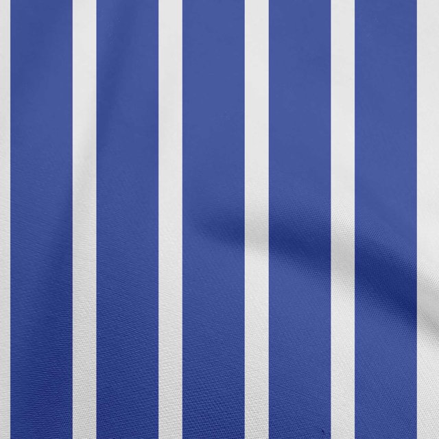 oneOone Velvet Blue Fabric Stripes Sewing Material Print Fabric By The Yard 58 Inch Wide