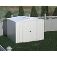 thumbnail image 1 of Arrow Classic Steel Storage Shed, 8x8, Gris pâle, 1 of 8