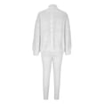 thumbnail image 5 of Besolor Womens 2 Piece Outfits Knit Sweater Sets Oversized Button down Cardigan and Slim Long Pants Matching Lounge Set, 5 of 5
