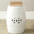 thumbnail image 2 of Safavieh Tabouret de Jardin en Céramique Moderne Blanc, 2 of 2
