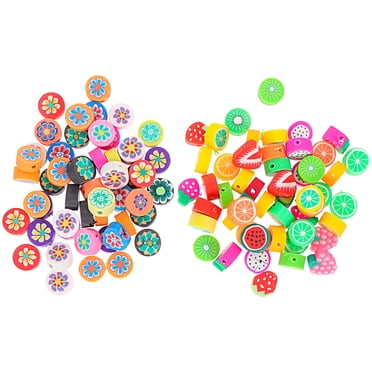 Shisuyan Accessoires de Breloques Couleurs Assorties 100 Pcs 0.39X0.39X0.20 Po