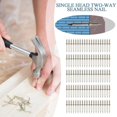 thumbnail image 2 of 20/50/100Pcs Double-Head Skirting Thread Seamless Nail` D5R6, 2 of 8