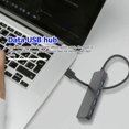 thumbnail image 2 of USB A Hub USB Hub Data Dock Multifunction Hub 4 Port USB Hub USB Splitter Portable Data Hub, 2 of 3