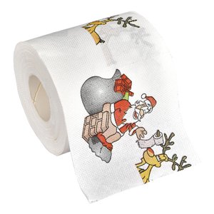 Motif de Noël papier toilette couleur Père Noël arbre imprimé tissu