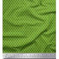 thumbnail image 1 of Soimoi Green Poly Georgette Fabric Geometrical Star Geometric Print Sewing Fabric Yard 52 Inch Wide, 1 of 5