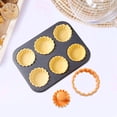 thumbnail image 4 of Cake Mould Dough Tart Kit Cutting Set Round Cookie Cutter Pie Non Stick Food Reusable Removable Baking Tool, 4 of 4