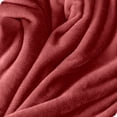 thumbnail image 4 of Bare Home Microplush Fleece Blanket - 300 GSM - Fuzzy Microfleece - Soft & Plush - King, Rosewood, 4 of 5