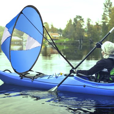 Peahefy Kayak Wind Sail,Portable Wind Sail diameter after opening 108cm