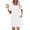 White, variant on Summer Savings Clearance! Women Fashion Casual Round Neck Summer Printing Short Sleeve Sexy Dress, Trendy Printed Dress for Day Out or Casual Parties Clearance Sales Today Deals Prime