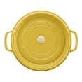 thumbnail image 2 of STAUB La Cocotte 6.75 L Cast Iron Round Cocotte, Citron, 2 of 9